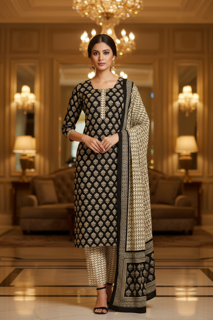 Jaipuri Suit Pose 1