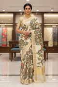 Kalamkari Saree - Front View