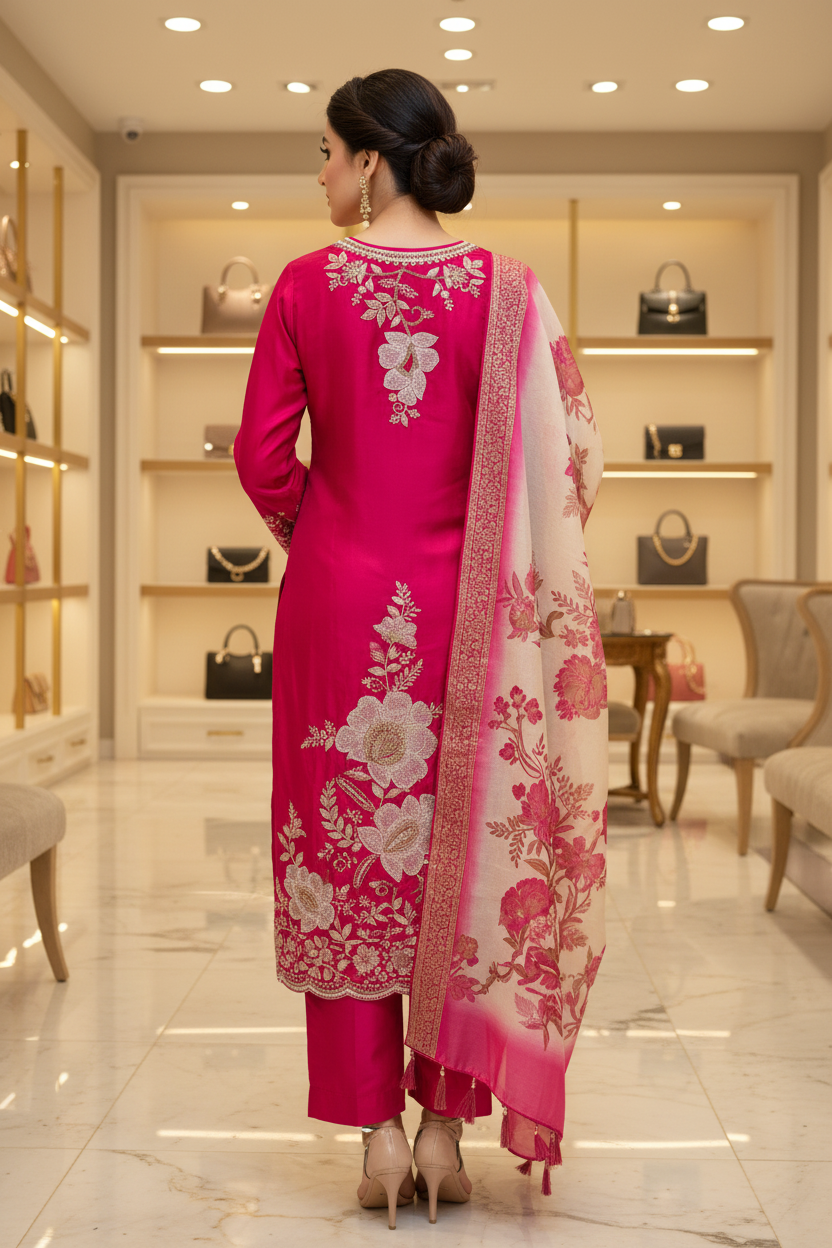 Luxury Boutique Back View